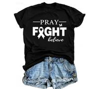 Casual Printed Short Sleeve Crew Neck Camiseta Top Tee Blusa, Le Noir, XXX-Large