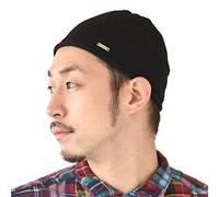 Casualbox Hombres Cráneo Gorra Gorros Beanie Sombrero Japonés Invierno Verano Negro