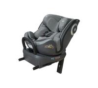 Casualplay Silla de coche Revol One Isize giratoria con isofix y pata de apoyo, grupo 0 1 2 de 0 a 4 años o de 40 a 105 cm altura y dispositivo de protección lateral ASP, light grey