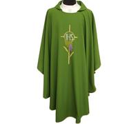 Casullas baratas para sacerdotes en color(verde)