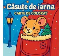 Căsuțe de iarnă - Carte de colorat