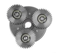 Caswynlife 36T Planet de 47,5 mm con embrague de giro a la derecha de 88 mm para motor Bafang 500 W-750 W, construcción de acero, kit de repuesto de 3 unidades para conducción de bicicleta eléctrica
