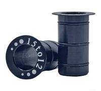 Caswynlife Adaptador de cubo de bicicleta de 15 mm a 12 mm, kit de conversión para bicicleta de carretera de montaña, reductor de eje pasante de aleación de aluminio con junta de goma, instalación sin