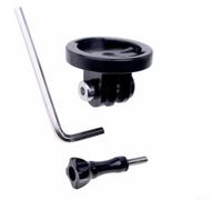 Caswynlife Adaptador de montaje para ordenador de bicicleta para Garmin 520 Plus 530 830 1030, soporte ABS para GPS de ciclismo con base de cuarto de vuelta para luz delantera o cámara de acción