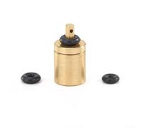 Caswynlife Adaptador de recarga de gas, conector de latón butano para estufas de camping, barbacoa al aire libre y válvula de inflado del tanque de combustible de senderismo