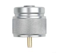 Caswynlife Adaptador Gas Propano Aluminio Estufa Portátil | Compatibilidad total, butano a propano, tanques 1lb, estufas camping, versatilidad exterior