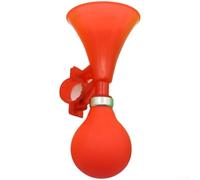 Caswynlife Aire de bicicleta para bocina, seguridad de PVC fuerte con sonido claro, fácil de instalar para manillares de 2-2.2 cm, accesorio de ciclismo compacto de 15 cm para bicicleta de carretera