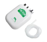 Caswynlife Aireador portátil de cebo vivo para pesca, bomba de oxígeno de doble velocidad con gancho, compresor de aire impermeable para caja de peces y tubo, oxigenador compacto