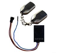 Caswynlife Alarma de control remoto inalámbrica, para bicicletas eléctricas modificadas, dispositivo antirrobo de 36 V-64 V con sirena de arranque sin llave, sensibilidad ajustable resistente al agua