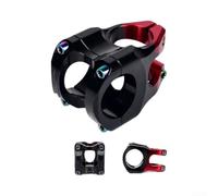 Caswynlife Aleación de aluminio MTB vástago de elevación corta 31.8mm abrazadera ligera hueco pieza de bicicleta para montar en senderos agresivos y Freeride cuesta abajo (5)