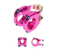 Caswynlife Aleación de aluminio MTB vástago de elevación corta 31.8mm abrazadera ligera hueco pieza de bicicleta para montar en senderos agresivos y Freeride cuesta abajo (9)