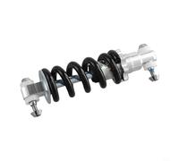 Caswynlife Amortiguador de suspensión trasera de bicicleta, amortiguador de resorte de aleación de aluminio para bicicleta eléctrica, piezas de ciclismo MTB, negro 125 mm, capacidad de carga de 750