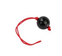 Caswynlife Arborist Treping Retriever Bola con anillo guía y bucle de ahorro de fricción, para cuerda de lanzamiento, color negro, 27 mm