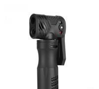 Caswynlife Bomba compacta portátil para bicicleta de carretera y bicicletas, inflador de alta presión con manguera retráctil, herramienta ligera de reparación de ciclismo, uso al aire libre (plata)