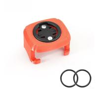 Caswynlife Brompton - Soporte plegable para computadora de bicicleta, soporte GPS ABS impreso en 3D compatible con Garmin & Mio, ajuste elástico seguro para modelos M/S/H, verde (naranja)
