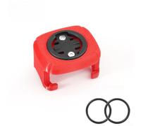 Caswynlife Brompton - Soporte plegable para computadora de bicicleta, soporte GPS ABS impreso en 3D compatible con Garmin & Mio, ajuste elástico seguro para modelos M/S/H, verde (rojo)