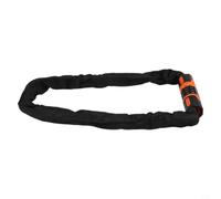 Caswynlife Candado de cadena para bicicleta con teclado de 5 dígitos, cable antirrobo de aleación de acero de 7,5 mm, para generador de bicicleta, motocicleta, cadena de seguridad negra resistente a