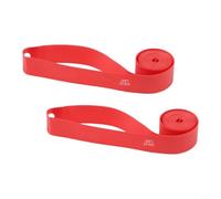 Caswynlife Cinta adhesiva para llanta de bicicleta de 10 m de PVC, forro resistente al desgaste para protección contra pinchazos, fácil de instalar para ruedas de bicicleta de carretera MTB, par rojo