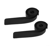 Caswynlife Cinta adhesiva para llanta de bicicleta de 10 m de PVC, forro resistente al desgaste para protección contra pinchazos, fácil de instalar para ruedas de bicicleta de carretera MTB, par rojo
