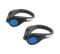 Caswynlife Clips LED recargables para zapatos para correr por la noche, luces de talón de seguridad de ciclismo de alta visibilidad, intermitentes portátiles de tobillo con clip para correr, caminar