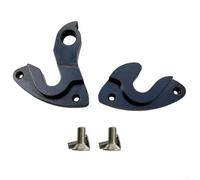 Caswynlife Colgador de desviador trasero de eje pasante para bicicleta de montaña, reemplazo de aleación de aluminio CNC para marco Boost, ajuste de precisión para desviador SRAM