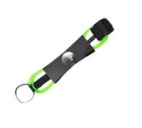 Caswynlife Correa para tabla de surf de 7 mm, cuerda en espiral gruesa con pestaña de liberación rápida, bolsillo oculto para llaves, para tablas cortas largas, rojo y verde, 6-10 pies (9 pies verde)