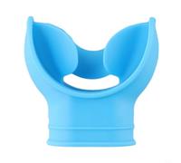 Caswynlife Cubierta de boquilla para regulador de buceo, para retenedor de pulpo, tapa protectora de silicona, para equipo de esnórquel de segunda etapa, evita la entrada de S, y suciedad, (azul)