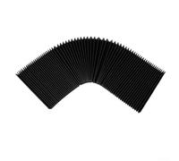 Caswynlife Cubierta flexible de fuelle de acordeón para fresadora, protección contra el polvo, tela de tres pruebas, resistente al aceite y al agua, alta resistencia, tamaños opcionales 100Mm-300mm