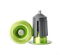 Caswynlife Cubiertas de aleación de aluminio para manillar de bicicleta para bicicletas de carretera y montaña, bloqueo de expansión de 22-24 mm con diseño de borde liso para evitar la entrada de