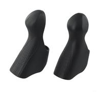Caswynlife Cubiertas de palanca de cambios para Shimano-105 ST-5700, juego de repuesto de capó de freno de goma, protector de agarre antideslizante para bicicleta de carretera, negro, rojo, azul
