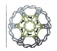 Caswynlife Freno de disco flotante para bicicleta de montaña, montaje de 6 pernos, opciones de 203 mm/180 mm, acero de alta resistencia y construcción de aleación de aluminio con diseño hueco de