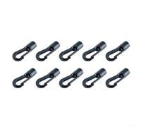 Caswynlife Ganchos de plástico, Para 5 a 8 mm Bungee Shock Cord, Accesorios de aparejo de cubierta, Para kayak, Canoa, Rafting, Navegación, Camping, Equipo Deportivo al Aire Libre