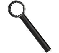 Caswynlife Herramienta de soporte inferior Hollowtech para extracción de manivela de bicicleta, llave de extracción de taza BB de aleación de aluminio compatible con SRAM (negro)