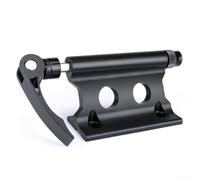 Caswynlife Horquilla delantera de aleación de aluminio para bicicleta, clip de fijación de liberación rápida para portaequipajes, soporte de montaje seguro para ciclismo y paseos de larga distancia