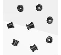 Caswynlife Juego de pernos de cadena de bicicleta, tornillos de bloqueo de disco único de aleación de aluminio de 8,5 mm, antioxidantes, ligeros, accesorios de fijación de manivela de bicicleta de