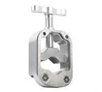 Caswynlife Juego de tubos de aceite de freno de disco hidráulico para Tektro, manguera recubierta de nailon con inserciones de oliva y conector (plata)
