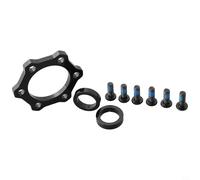 Caswynlife Kit de adaptador de cubo de aleación de aluminio para MTB, espaciador frontal de 15 x 100 a 110 mm y extensor trasero de 12 x 142 a 148 mm, juego de conversión de eje pasante de bicicleta