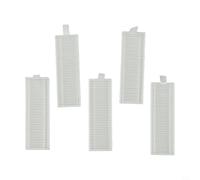 Caswynlife Kit de filtro de aspiradora robot, filtración de alta eficiencia, captura partículas finas, compatible con la serie Mars01/Lubluelu, soporta aire fresco y limpio