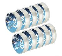 Caswynlife Línea de pesca monofilamento de nailon de 1000 m, cuerda líder invisible fuerte resistente a la abrasión con diseño suave de alta resistencia, arrastre máximo de 4 a 10 libras para agua