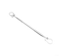 Caswynlife Manillar de motocicleta para barra estabilizadora Barra de soporte de equilibrio de aluminio Barra de apoyo Dual Sport Cross Bar-Brace Kit de refuerzo (plata)