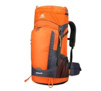 Caswynlife Mochila de senderismo impermeable con cubierta para la lluvia | Mochila de senderismo de 65 litros para hombres y mujeres, mochila de camping de gran capacidad con respaldo de malla