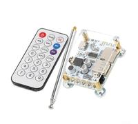 Caswynlife Módulo receptor de audio 5.0 con radio FM, reproductor de tarjetas USB/TF, tablero decodificador de alta fidelidad, kit adaptador AUX inalámbrico para proyectos de altavoces DIY