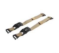 Caswynlife Paquete de 2 correas ajustables para equipaje con elástico