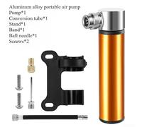 Caswynlife para Mini Bomba Aire Bicicleta 120PSI Aluminio para Mini Bomba | Aluminio CNC, 120PSI para máxima presión, ligero 52g, ideal ciclismo ruta montaña