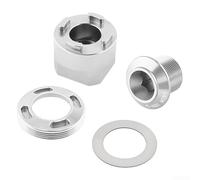 Caswynlife Para sram para herramienta de extracción de tapa de manivela, para soporte inferior de aleación de aluminio premium para servicio para mantenimiento de ciclismo, kit esencial para mecánicos