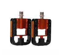 Caswynlife Pedales de bicicleta plegables con 3 rodamientos, para Brompton, aleación CNC 6061, placa antideslizante, diseño de plegado rápido, para bicicletas plegables de montaña y carretera