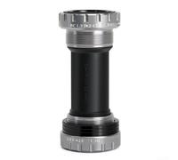 Caswynlife Pedalier de bicicleta 1.37x24T para bicicletas de carretera y montaña, rodamiento sellado BB de 68-73 mm con carcasa de aleación de aluminio, componente de bielas de ciclismo de larga