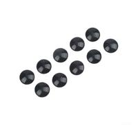 Caswynlife Perno de vástago de auriculares de bicicleta, paquete de 10 cubiertas de goma para tornillos hexagonales interiores M6, protector, para tapa superior de horquilla de bicicleta y pernos de