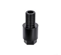 Caswynlife Perno plegable de aluminio para tubo de dirección de bicicleta, tornillo de bloqueo de horquilla de cabeza hexagonal CNC, para Brompton, negro anodizado duro, 17 mm, 18 mm, 23 mm, 26 mm