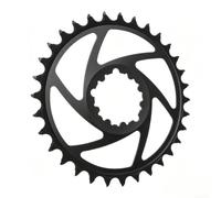 Caswynlife Plato de montaje directo, para GXP Bielas 6mm Offset Positivo Negativo Diente CNC Aleación de Aluminio Piñón, Para MTB Road Bike 30T-40T (30T)
